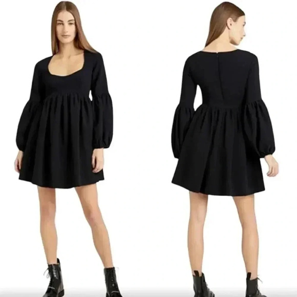 NWT Cinq a Sept Dorina Babydoll Mini Dress size 8 - Picture 1 of 16